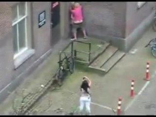 Real Street Sex In Amsterdam