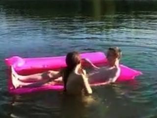 Russian Teens Sex By The Lake, Awsome Girl!