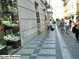 Sweet Babes Naked On Public Streets