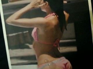 Cum Tribute To Eva Longoria Ass In A Pink Bikini