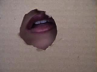 Trixie Swallows At A Gloryhole