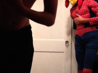 Spidercock Gets Rammed By Nacho Libre