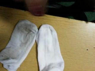 Cum On My Gf Dirty Socks !