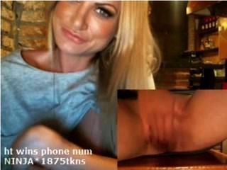 Masturbating In Public Bar