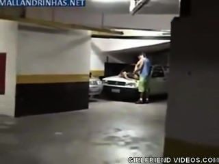 Blonde Fucked Over Car