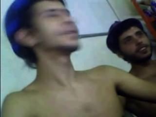 Two Arabians Get Webcam Show